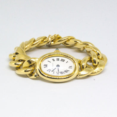 Cartier Baignoire 18k Yellow Gold Womens Watch -  - State Street Jewelry and Loan