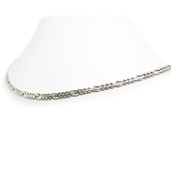 Sterling Silver Figaro Chain 20" -  - State Street Jewelry and Loan