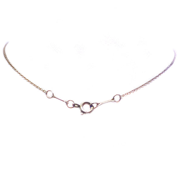 925 Sterling Silver T&CO. Open Heart Necklace