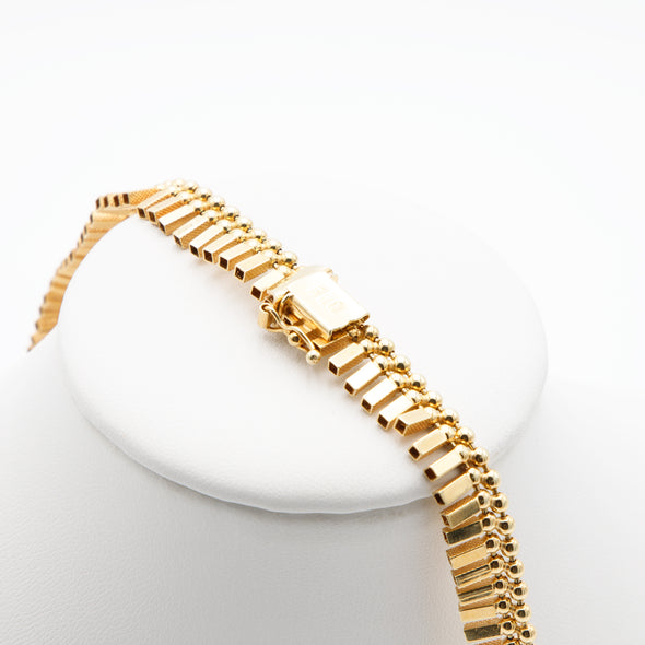 14k Graduated Fringe Necklace