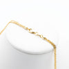 14K Yellow Gold Anchor Link Three-Strand Necklace