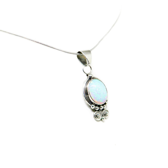 Sterling Silver Moon Stone Pendant -  - State Street Jewelry and Loan