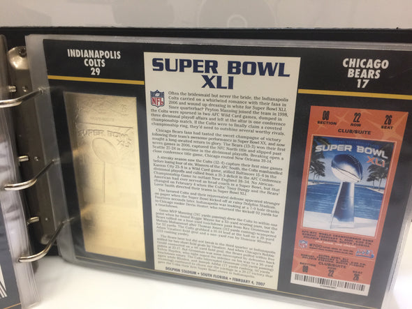 22KT Gold Super Bowl Tickets -  - State Street Jewelry and Loan