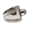 Sterling Silver Ring with Smokey Grey Stone -  - State Street Jewelry and Loan