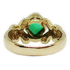 18k Yellow Gold Ring with Asscher Cut Emerald -  - State Street Jewelry and Loan