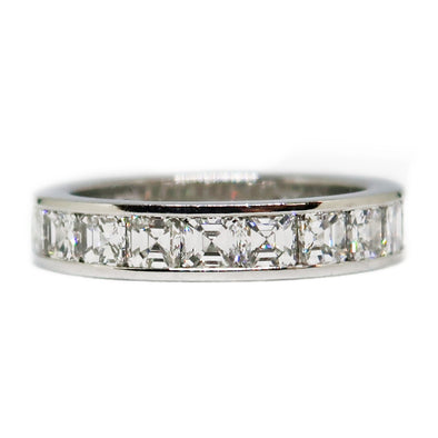 Ladies Platinum Diamond Wedding Band -  - State Street Jewelry and Loan