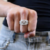 18K White Gold Ring with Diamonds -  - State Street Jewelry and Loan
