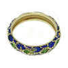 18K Yellow Gold Enamel Ring Band -  - State Street Jewelry and Loan