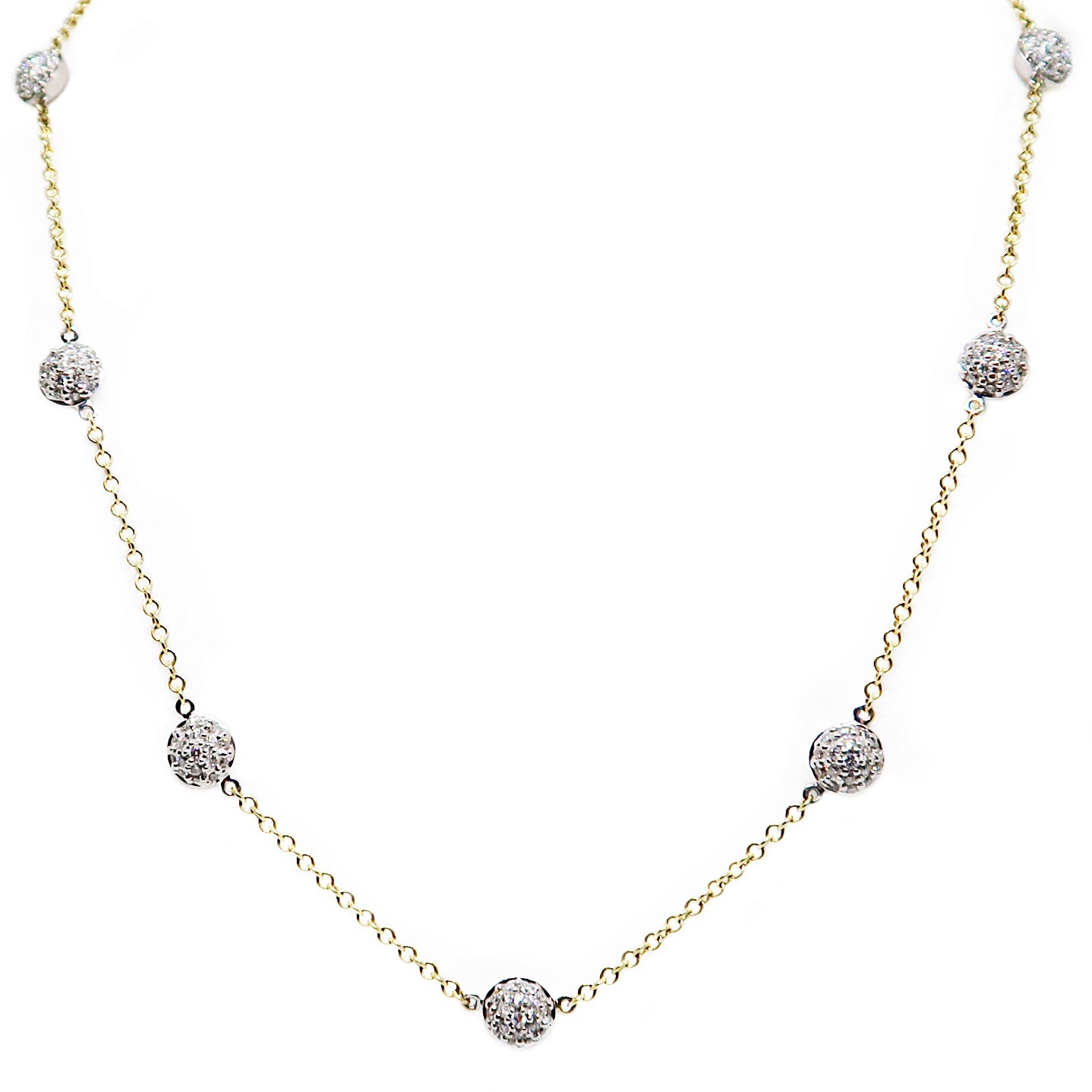 Two Tone Caviar Chain Necklace | Caviar Icon | LAGOS Jewelry