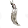 18K White Gold Wavy Pendant Necklace -  - State Street Jewelry and Loan