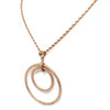 14K Rose Gold Circles Necklace -  - State Street Jewelry and Loan