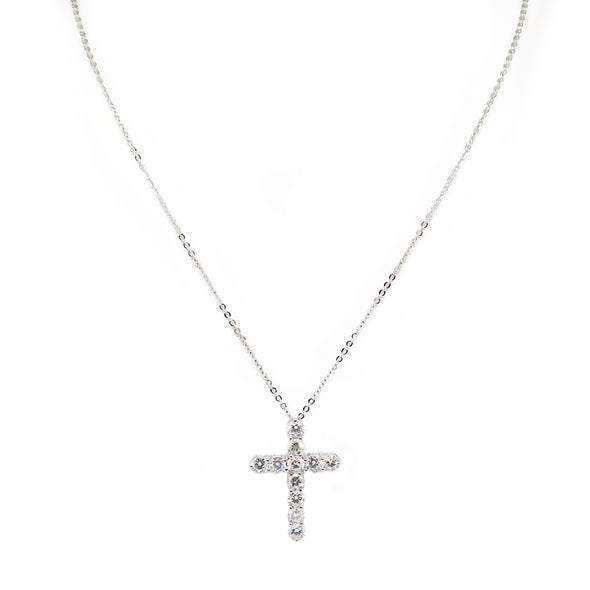 18K Diamond Cross Necklace -  - State Street Jewelry and Loan