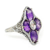 14KWG Amethyst Ring -  - State Street Jewelry and Loan
