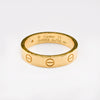 Cartier Love Wedding Ring Band 1 Diamond Yellow Gold 18kt