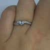 10k White Gold Ladies Diamond Engagement Ring -  - State Street Jewelry and Loan