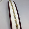 14k Two-toned White Gold and Yellow Gold Tennis Bracelet -  - State Street Jewelry and Loan