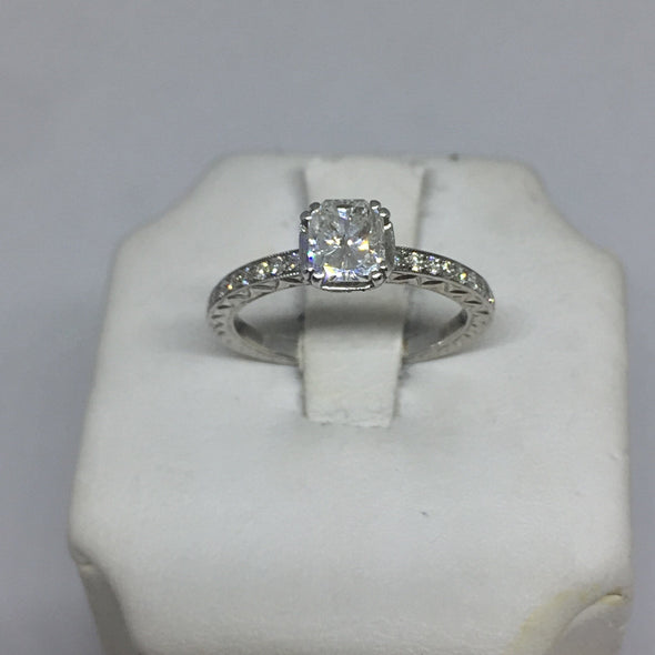 Ladies Engagement Ring Radiant cut -  - State Street Jewelry and Loan