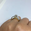 18K Yellow Gold Round Cut Engagement Ring -  - State Street Jewelry and Loan
